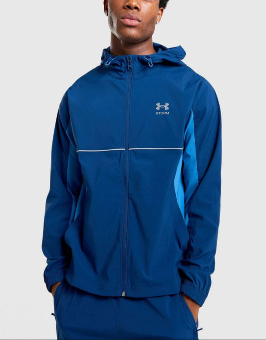 Tech Hybrid Woven Jacket Image 1 - LUZACTIVE - AUSTRALIA