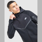 Tech Mix Full Zip Hoodie Image 4 - LUZACTIVE - AUSTRALIA