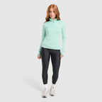 Tech Tiger 1/4 Zip Top Image 2 - LUZACTIVE - AUSTRALIA