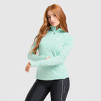 Tech Tiger 1/4 Zip Top Image 3 - LUZACTIVE - AUSTRALIA