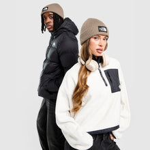 TNF Logo Box Cuffed Beanie Image 1 - LUZACTIVE - AUSTRALIA