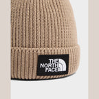 TNF Logo Box Cuffed Beanie Image 3 - LUZACTIVE - AUSTRALIA