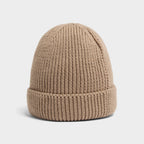 TNF Logo Box Cuffed Beanie Image 4 - LUZACTIVE - AUSTRALIA