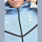 Tottenham Hotspur FC Tech Fleece Full Zip Hoodie Image 3 - LUZACTIVE - AUSTRALIA