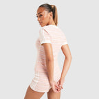 Towel Stripe Slim T-Shirt Image 2 - LUZACTIVE - AUSTRALIA