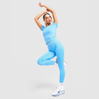 Training Pro Seamless Leggings Image 3 - LUZACTIVE - AUSTRALIA