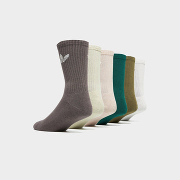 Trefoil Crew Socks (6 Pack) Image 2 - LUZACTIVE - AUSTRALIA