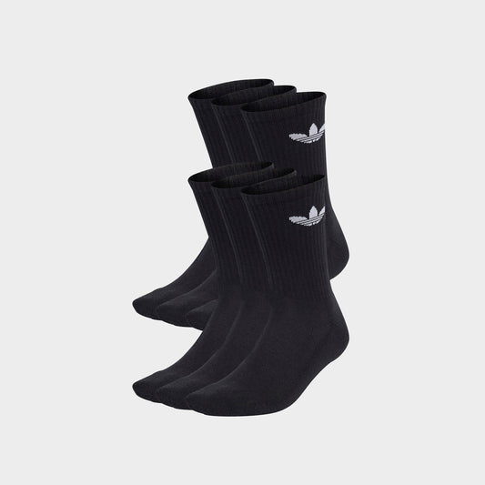 Trefoil Cushion Crew Socks (6 Pack) Image 1 - LUZACTIVE - AUSTRALIA