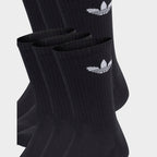 Trefoil Cushion Crew Socks (6 Pack) Image 2 - LUZACTIVE - AUSTRALIA