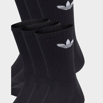 Trefoil Cushion Crew Socks (6 Pack) Image 2 - LUZACTIVE - AUSTRALIA