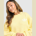 Trefoil Knit Crew Sweatshirt Image 3 - LUZACTIVE - AUSTRALIA