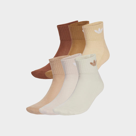 Trefoil Mid Ankle Socks (6 Pack) Image 1 - LUZACTIVE - AUSTRALIA