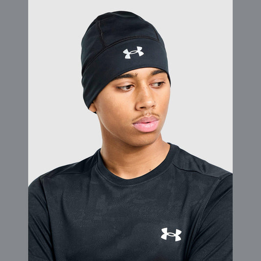 UA Storm Launch Beanie Hat Image 1 - LUZACTIVE - AUSTRALIA