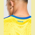 Ukraine 2026 Home Shirt Image 4 - LUZACTIVE - AUSTRALIA