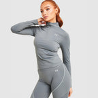 Vanish Seamless 1/4 Zip Top Image 5 - LUZACTIVE - AUSTRALIA