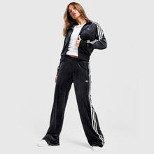 Velour 3-Stripes Track Pants Image 1 - LUZACTIVE - AUSTRALIA