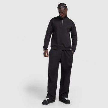 Waffle 1/4 Zip Sweatshirt Image 2 - LUZACTIVE - AUSTRALIA