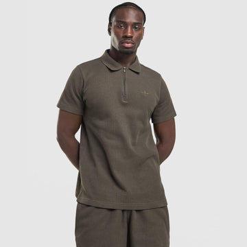 Waffle Polo Shirt Image 2 - LUZACTIVE - AUSTRALIA