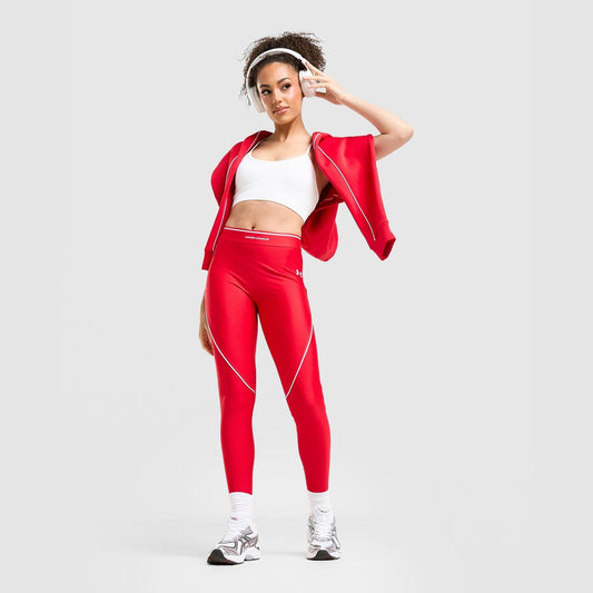 Waistband Piping Leggings Image 1 - LUZACTIVE - AUSTRALIA