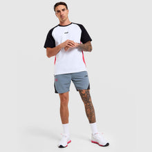 Woven Colour Block Shorts Image 1 - LUZACTIVE - AUSTRALIA