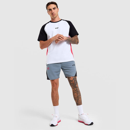 Woven Colour Block Shorts Image 1 - LUZACTIVE - AUSTRALIA