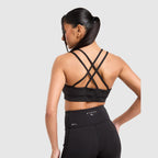 x HYROX MOVE Strappy Sports Bra Image 5 - LUZACTIVE - AUSTRALIA