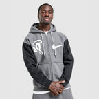 x Syna Solo Swoosh Fleece Full-Zip Hoodie Image 4 - LUZACTIVE - AUSTRALIA