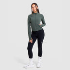 Zenvy Dri-FIT Full-Zip Track Top Image 2 - LUZACTIVE - AUSTRALIA